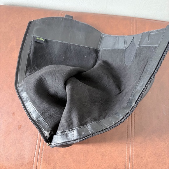 Sam Edelman Penny Leather Riding Boots - Black - Picture 8 of 10